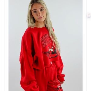 Boys Lie “Dream Team” Cropped Crewneck